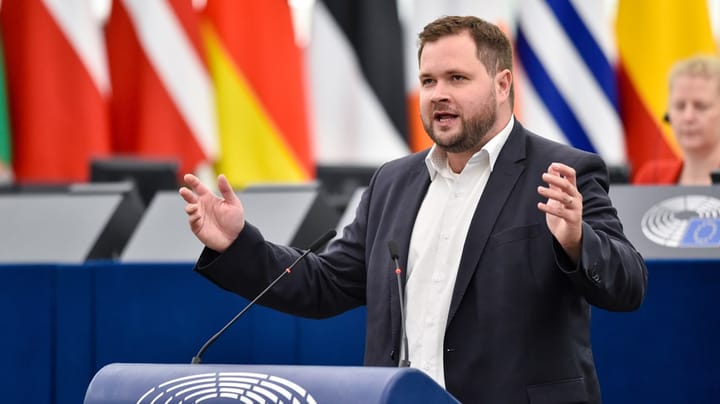 Dansk politiker portad från EU-valdebatt